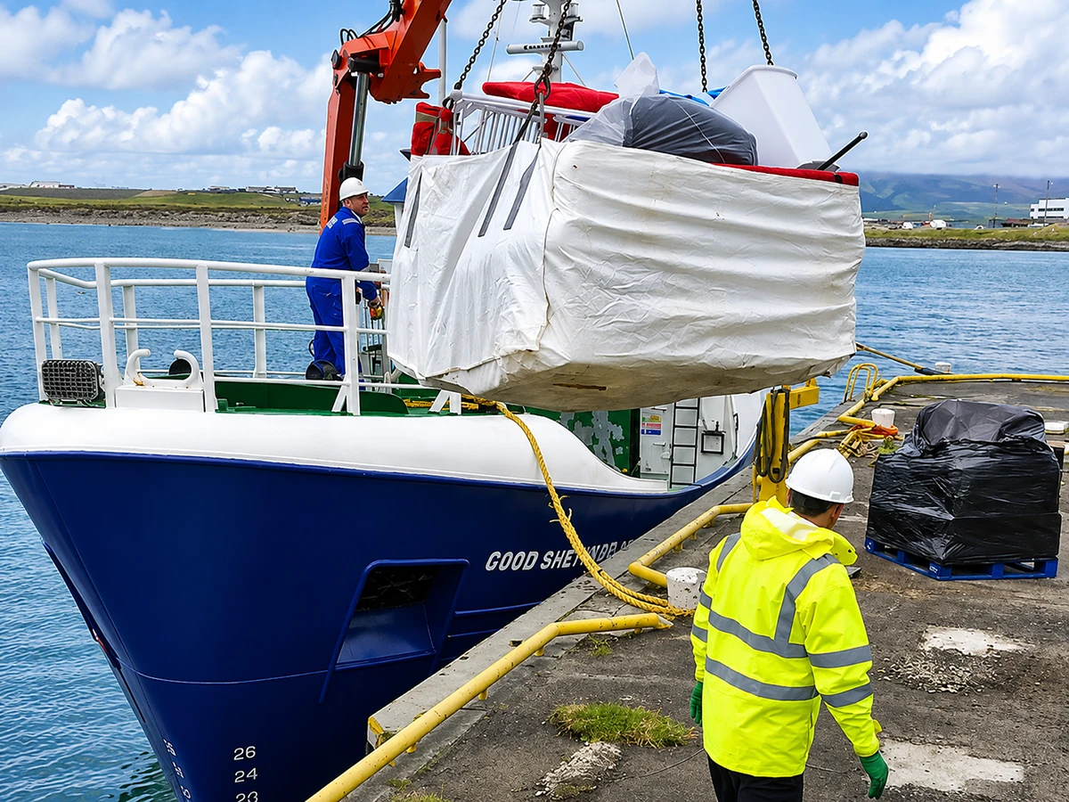 Removals & Storage In Shetland - Removal to Fair Isle